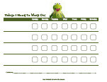 muppet behavior chart